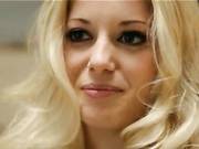 Charming Blonde And Pink Vibrator