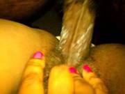 Hairy Pussy Working Hard Closeup