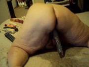 Granny Plays With Her Wide Open Pussy With The Help Of Dildo.