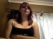 Fat Teen With Hairbrush