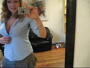 Busty Girl Next Door Andy Lynn Takes Picture Of Herself In The Mirror