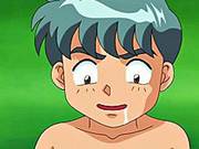 Anime Babe Gets A Huge Cock Inside