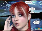 3d Comic: Red Hand Jill. Episodes 1-2