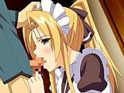 Cute Golden-haired Maid Acquires A Creampie