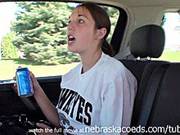 Tailgate Partying With One Girl Drinking Too Much