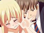 Anime Blond Bonks And Gives Blow Job