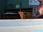 Publicagent: Office Secretary Fucked By A Huge Cock In The Toilet