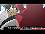 Busty Hentai Coed Spreading Wide Wetpussy And Dildoing