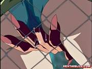Sexy Hentai Juicy Pussy Lips Are Pounded By A Demon As She Tries To Escape