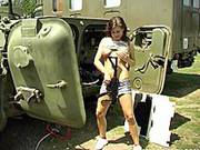 Busty Teen Alexa Toy Twat In Tank