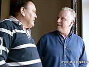 Two Horny Old Bastards Shave And Fuck A Young Cunt