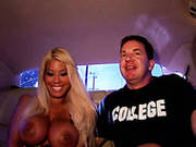 Peppering Juggy Blond Barbie Gets Her Shaved Cunt Rubbed By Aroused Wanker