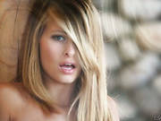 Beautiful Blondie Lauren Claire Spreads Legs And Masturbates Right On The Floor