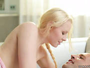 Lovely Blondie Rides Dick Like A True Cowgirl