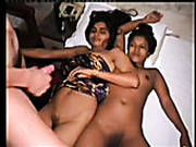 Horny Indian Girls Are Fucked In Ffm  Threesome