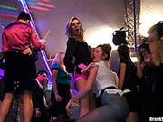 Bunch Of Drunk Horny Chics Rub Their Aroused Bodies Over Each Other