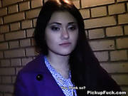 Pretty Chick Gives A Head At The Stairway