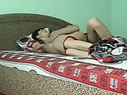 Black Haired Amateur Bitch Gets Warmed Up By Being Fucked From Behind Tough