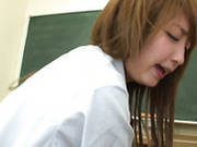 Japanese College Student Is Fucked Bad In A Lecture Room