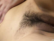 Svelte And Sexy Japanese Girl Is Nailed Bad In Her Hairy Tight Pussy