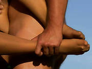 Glamorous Mom Is Nailed Hard Outdoor