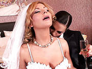 Extremely Hot Wedding Night With Two Sultry Lesbians