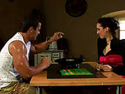 The Couple Is Playing A Game