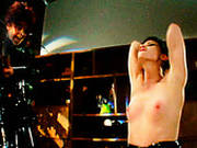 Slender Brunette Hoe Gets Her Soaking Twat Pounded With Dildo