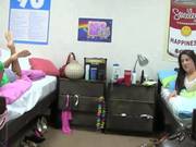 Real Sorority Skank Is Sucking A Cock