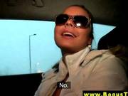 Amateur Euro Babe Sucks Her Taxi Driver