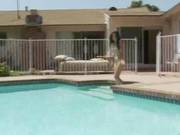 Lesbian Pool Action For Joanna Angel