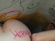 Wild College Girls Riding On Dicks At Dorm Room Party