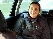 Amateur Jana Sucks And Fucks In The Backseat Of The Car
