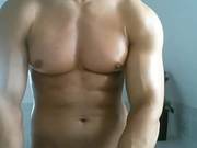 Muscled Perfect Body Straight Guy